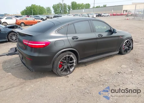 2019 Mercedes-Benz Glc Coupe 63 S 4Matic Amg из США, поврежденный, VIN WDC0J8KB1KF611689
